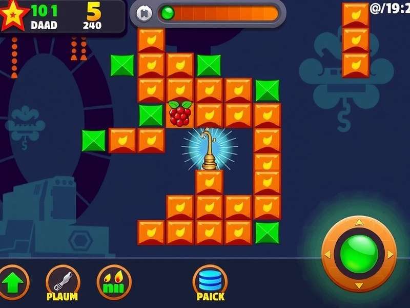 Snake Smash Block Game Screenshot